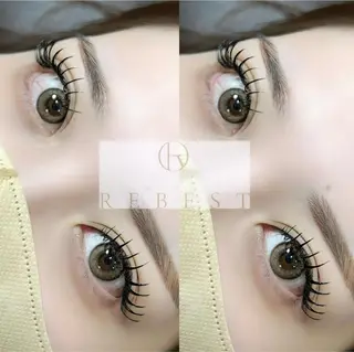 マツエク・マツパ yuuka REBEST心斎橋のマツエク・マツパデザイン