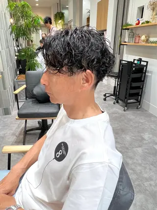 ショート パーマ メンズ メンズカット/パーマ 今村篤志のヘアスタイル