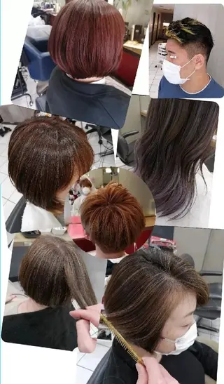 カラー D/i所属・4店舗フリーランスⅠ Y/no〈夜のスパ〉のヘアスタイル