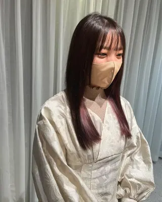 ロング カラー SALOWIN京都河原町suite店所属・うる艶カラー/ 髪質改善/arisaのヘアスタイル