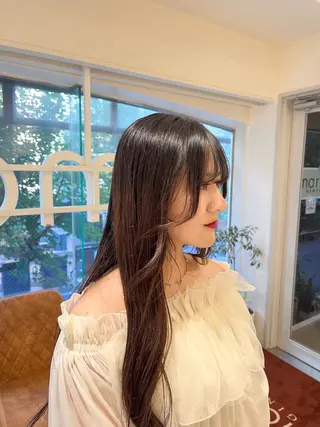 縮毛矯正/艶髪/ チホリのヘアスタイル