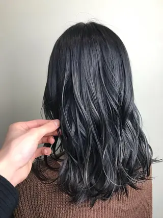 ミディアム Natural  池袋店所属・♣️相原 拓歩♣️のヘアスタイル