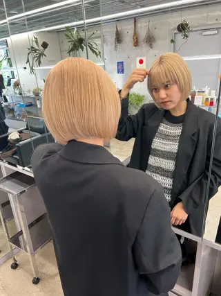 ショート ハッシュカット カシマハヤトのヘアスタイル