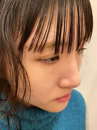 ミディアム 丸みボブ　ショート ｍａｎａｍｉのヘアスタイル