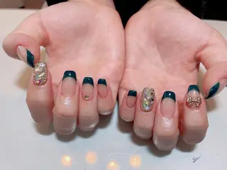 ネイル nail salon ラピスラズリのネイルデザイン