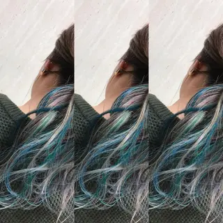 セミロング カラー Eliss 堀江のヘアスタイル