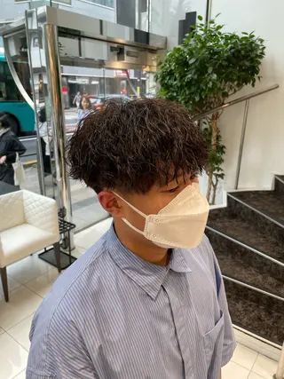 パーマ メンズ メンズカット/パーマ 特化/唯翔/吉祥寺のヘアスタイル