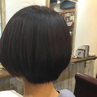 ショート カラー パーマ 金崎 新吾のヘアスタイル
