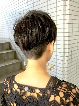 ショート カノンバイフラミューム所属・ショートは任せて ミヤザキのヘアスタイル