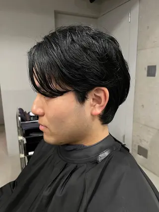 ショート パーマ メンズ 吉田一輝 外国人パーマのヘアスタイル