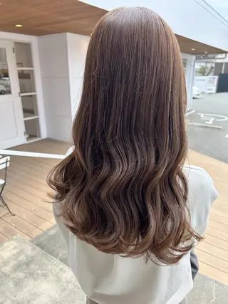 ロング カラー カノエ大濠店 MIZUKIのヘアスタイル