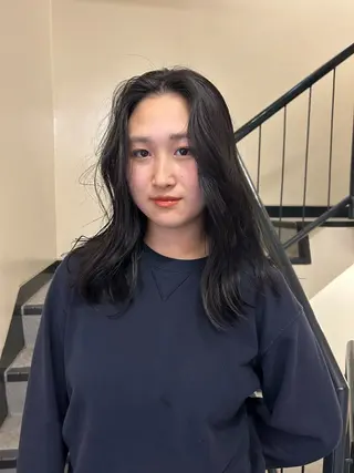 セミロング カラー ☕️結【suii.】 ボブ/ヘアセット☕️のヘアスタイル