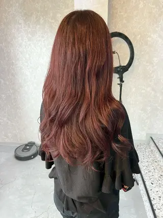 ロング カラー 池田 真衣のヘアスタイル