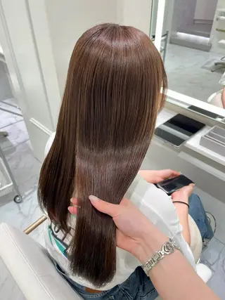 セミロング ParveMix /石田 佳澄🩶のヘアスタイル