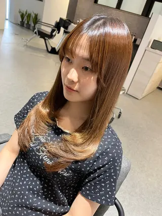 ロング カラー Asher所属・浜松街中/駐車場有 マンツーマン小畑翔平のヘアスタイル