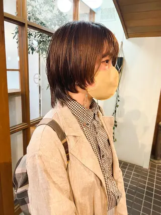 ショート カラー つくばUtooe's 副店長　寺沢颯のヘアスタイル
