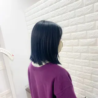 ミディアム カラー TONE所属・透明感カラー/ 韓国ヘア/縮毛矯正のヘアスタイル