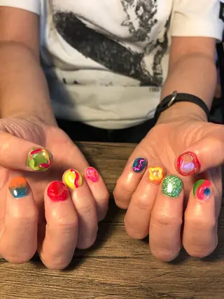 ネイル asumi's nice  nails所属・小西 明日美のネイルデザイン