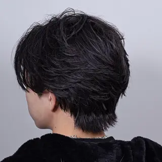 ミディアム カラー パーマ メンズ 横浜/👑メンズ特化 美容師/小野寺愛斗のヘアスタイル