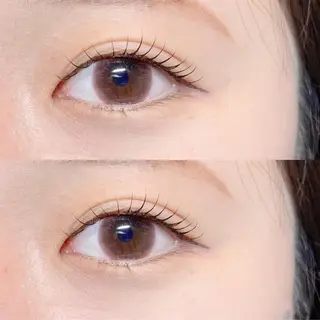 ショート カラー ネイル マツエク・マツパ アイブロウ GO TODAY SHAiRE SALON 新宿Ciel店所属・似合わせまつ毛🫧 さくら🌸のマツエク・マツパデザイン