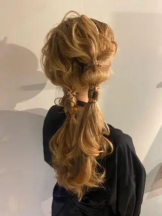 ヘアアレンジ vent-cloud LOCUS所属・ちあり ／ヘアアレンジ🌼のヘアスタイル