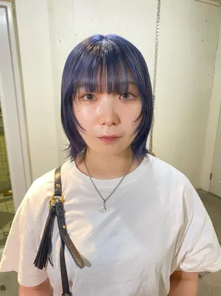 ショート カラー longtemps所属・竹内 柚子のヘアスタイル