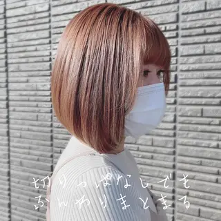 ショート カラー リバティークルー初石店所属・似合わせカット/ボブ 𓍼澁谷礼一のヘアスタイル