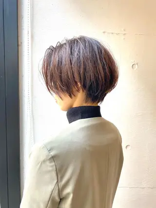 ショート 会田 渡夢のヘアスタイル
