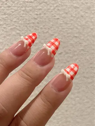 ネイル lettie🎀 京都ガーリーネイルのネイルデザイン