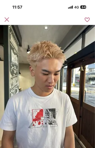 カラー メンズ ⚡️メンズ特化カラー ⚡️杉浦興大のヘアスタイル