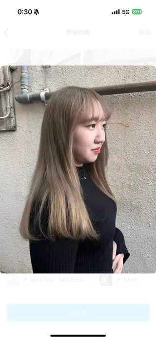 ロング カラー natsuki /HUI 金山のヘアスタイル