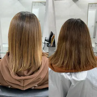 ミディアム ⭐️ショート⭐️美髪 矯正⭐️水口陸のヘアスタイル