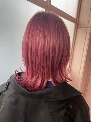 カラー shiho/名駅 💎ケアブリーチ◎のヘアスタイル