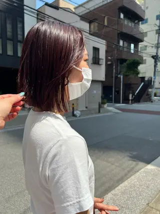 ショート カラー ヘアアレンジ 村岡 夏美のその他イメージ