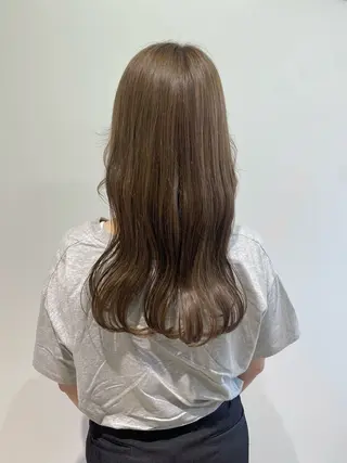 ロング カラー 透明感カラー/韓国 ヘア🩶yuri🩵のヘアスタイル