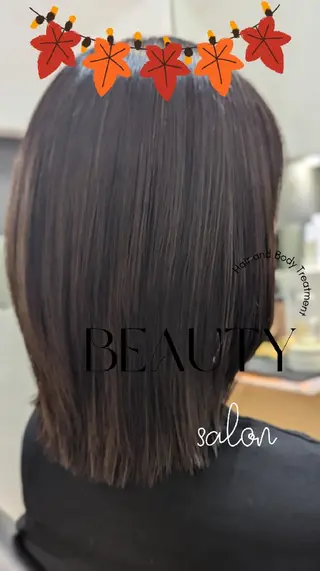 ミディアム 縮毛矯正・髪質改善専門店 髪屋こころ 東川口店所属・髪屋こころ 峯村 衣舞のヘアスタイル