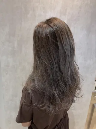 ロング カラー ヘアアレンジ 髪質改善ケア特化 石田のヘアスタイル