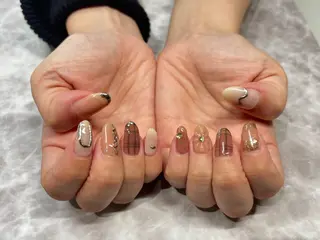 ネイル Rich to安城店所属・長坂 若菜のネイルデザイン