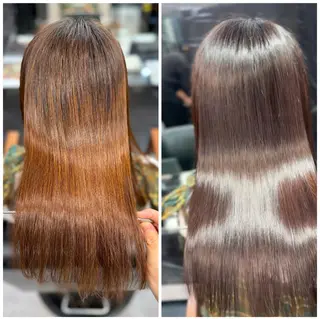 セミロング JIN|乾かしただけ 美髪矯正本格髪質改善のヘアスタイル