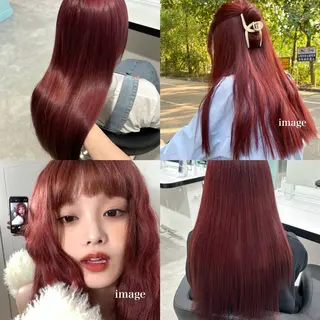 カラー Wカラー/暖色/べ ージュりく©︎🐝のヘアスタイル