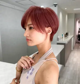 ショート カラー atsuki ショート特化のヘアスタイル