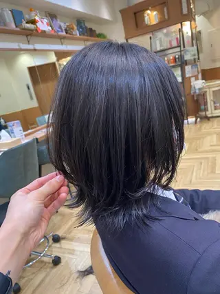 ミディアム ヘアアレンジ 🇰🇷韓国ヘア/ レイヤー/まさ❣️のヘアスタイル