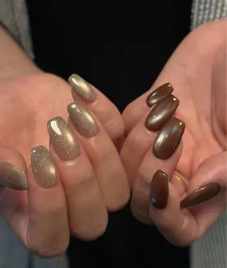 ネイル CLEMORE NAIL 浦和店【クレモアネイル】 （クレモアニュアンスネイルウラワテン）所属・くろす あいのネイルデザイン