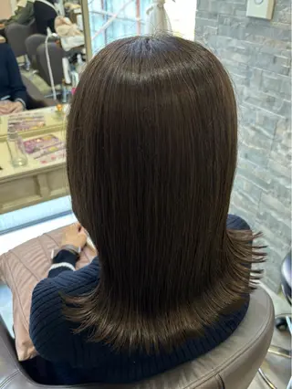 ミディアム 透明感カラー特化 🫧西岡輝美🫧のヘアスタイル