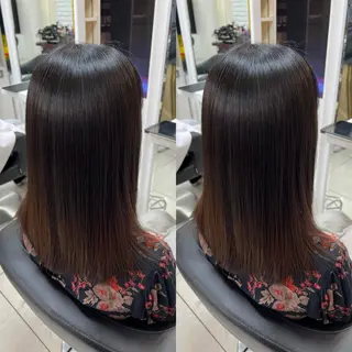 セミロング 染野 匠のヘアスタイル