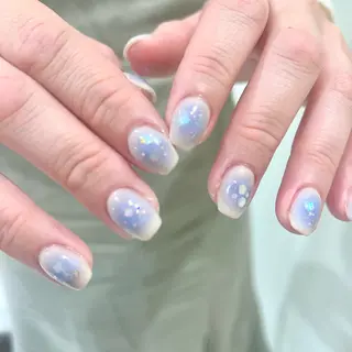 ネイル 🎀チーク/ちゅるん 🫧chisa🎀のネイルデザイン