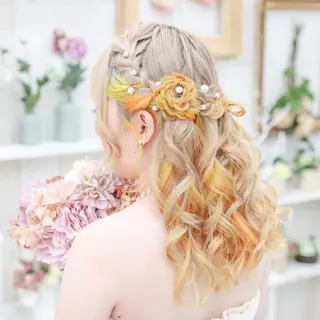 ロング ヘアアレンジ Studio taloのヘアスタイル