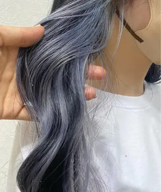 ロング カラー ヘアアレンジ inq sakae所属・りん🌷︎名古屋 透明感カラー/カットのヘアスタイル