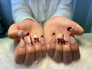 ネイル なな【パラジェル】 【マグネット】のネイルデザイン