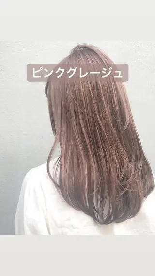 ロング カラー tuki yokohama所属・店長 小池アキトのヘアスタイル